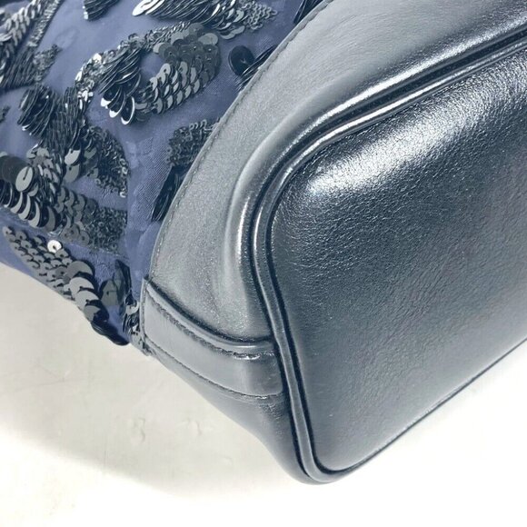 LOUIS VUITTON M94564 Monogram Satin NN14 Sequins Spotlight GM Shoulder Bag - Picture 7 of 14